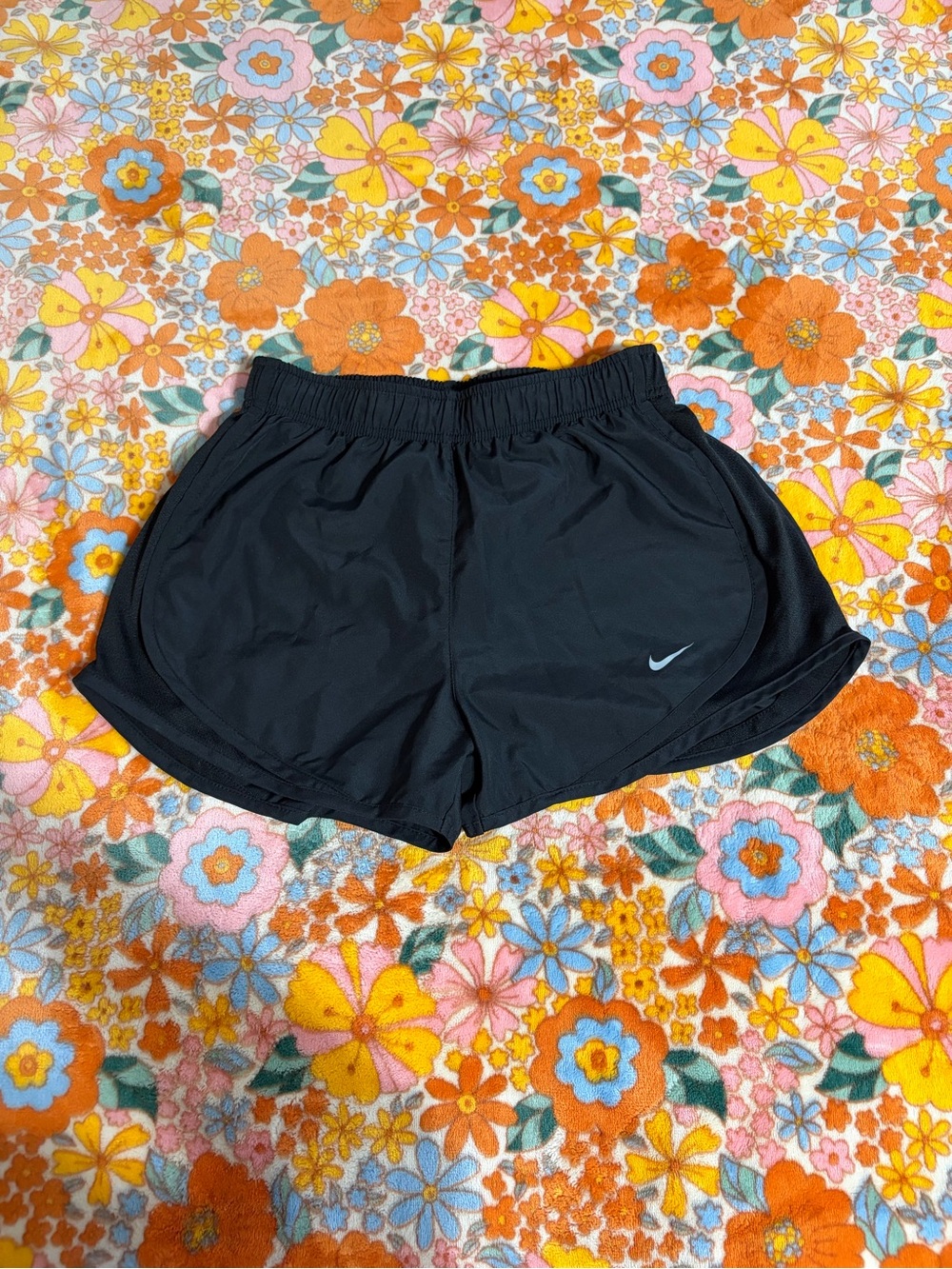 Nike Black Women's Running Shorts with Elastic Waist